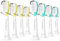 Futulkyus Ersatzköpfe für Philips Sonicare Kinder-Zahnbürste – ab 7 Jahren, Standard-Bürstenkopf für Jungen, Mädchen, HX6032/94, HX6042, HX6340, HX6034, HX6321, Weiß, 8 Stück