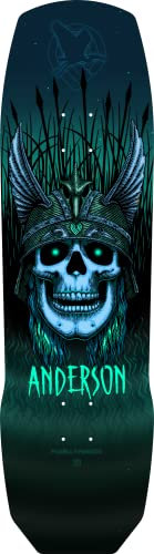 Powell Peralta Andy Anderson Heron Skull Teal 23,2 cm Deck