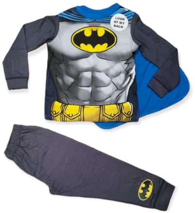 Textiles 4 Home Boys Batman Pyjamas Set Nightwear 2 to 8 Years