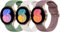 3 PACK Strap Compatible with Samsung Galaxy Watch 7/6/5/4 40mm 44mm/Samsung Galaxy Watch 5 pro 45mm Women Men,20mm Adjustable Silicone Replacement for Samsung Galaxy Watch 7/6/5/4(Pack F)