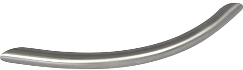 ALLES IM GRIFF Möbelgriff Kreios LA 128mm - Möbelgriff Breite 146mm Möbel, Edelstahl gebürstet