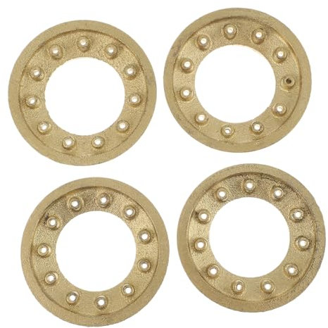 Mikikit 4pcs Gas Stove Burner Accessories Flame Distributor Gas Ring for Torch Burner