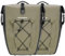 ROCKBROS Gepäckträgertasche Fahrradtasche für Gepäckträger 25L-32L 100% Wasserdicht Hinterradtaschen mit Tragegriff Grün 2 Stück