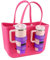 INCYCALL 2-Pack Bogg Bag Cup Holder for Stanley/Owala/Yeti, Large Cups Holder Fit 16-40oz, Adjustable Bogg Bag Cup Holder Accessories Compatible with All Bogg Bag, Purple
