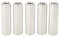 Holigie Sechskant-Kupplungsmuttern, Stangen-Kupplungsmuttern, 5 Stück, M10 x 1,5, 60 mm, Edelstahl, silberfarben, Kupplungsmutter-Set für Wartung, zum Festziehen von Bolzen oder