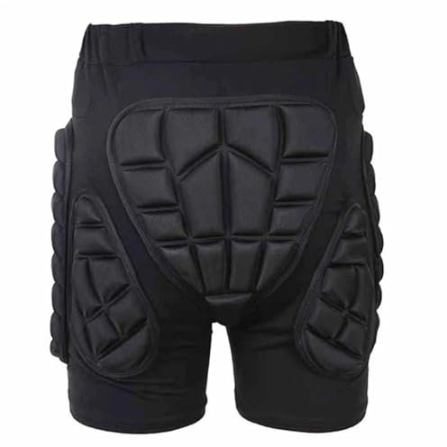 JIAXINGSM Aufprallschutz-Shorts Fahrrad-Sport-Shorts, Radsport-Shorts, gepolsterte Shorts for Herren, Impact-Shorts, Schutz, Ski-Schutz, Skating, schützende Hüfte, weich Für Skiing, Eislauf(M)