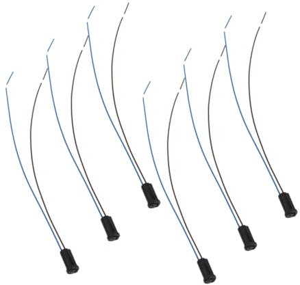 Artibetter DIY Lighting Kit 6 Pack G4 Lamp Holder Socket Low Voltage Compatibility Easy Install