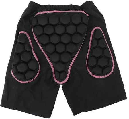 Oreilet Snowboardhose, 3D-Hüftschutzpolster, Gesäßpolster, Hüftschutzhose, Verdickte Schwamm-Skihose für ältere Frauen, Crash-gepolsterte Snowboard-Shorts, Snowboard-Schutzausrüstung (XXL)