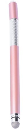 Artibetter Stylet Capacitif à Disque Double Extrémité pour Tablette Et Smartphone, Élégant Métal, Rose Gold, Précis, Prise De Notes Et Dessin Tactile, Usage Mobile