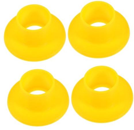 BESPORTBLE 4 Stück Kunststoff Fußplatten für Spielplatzgeräte rutschfeste Basis für Spielplätze Einfache Installation Stabiler Halt Strapazierfähiges Material für Innen und Außenbereiche