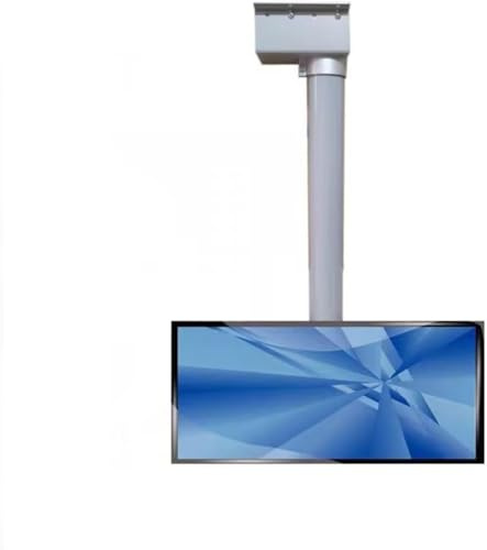 GDMDPTE Electric Ceiling TV Mount, Motorised, Tv Lift Mechanism With Remote, Adjustable Height Telescoping Ceiling, For Large Screen 26-70 Inch TVs(30cm)