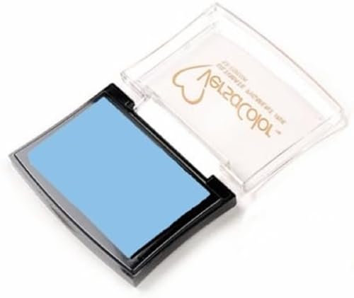 Knorr Prandell Tsukineko 1511851 Pigment Stempelkissen, 10 x 6 cm, hellblau