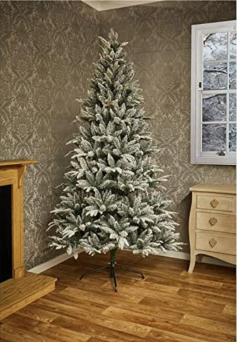 1.8m (6ft) Snow Flocked Lapland Spruce Christmas Tree