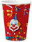 DH-Konzept Pappbecher Fröhlicher Karneval 10er Pack