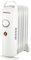 Schallen Black Portable Electric Slim Oil Filled Radiator Heater with Adjustable Temperature Thermostat, 3 Heat Settings & Safety Cut Off (White, 800W | 6 Fin)
