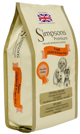 Simpsons Premium Complete Puppy Chicken and Brown Rice, 200 g