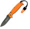 Ganzo G7413 Coltello pieghevole/ Coltello da tasca, 440C acciaio inossidabile (Arancione)