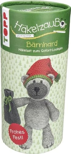 HäkelzauBär Weihnachten Häkelset Wichtel: Anleitung und Material für einen bärigen Weihnachtswichtel zum Selberhäkeln