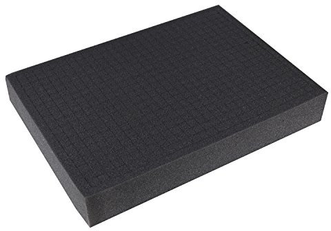HMF 1458-60 Espuma Personalizable Precortada, Inserciones de Espuma para Cajas, 345 x 275 mm, Tabletop, Altura: 60 mm