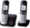 Panasonic KX-TG6822GB black KX-TG6822GB, DECT telephone, KX-TG6822GB (KX-TG6822GB, DECT telephone, 120 entries, Caller ID, Black,Silver)