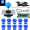 SJ@JX Arcade Game LED DIY Kit Mechanical Keyboard Switch LED Button PC MAME Retropie Arcade Joystick Controller Zero Delay USB Encoder