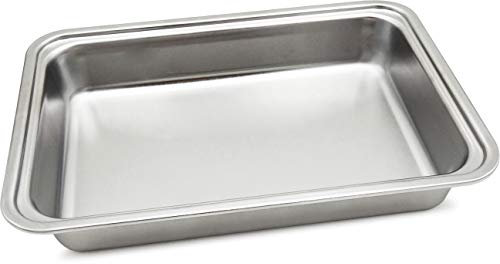 Spice Vaschetta di Ricambio in Acciaio Inox per scaldavivande portatile Amarillo Inox TRIO +DV SPP030 e SPP030-DV