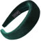 rryilong Rétro Serre Tete Femme Velours Bandeaux Cheveux Accessoires pour Fête Décoration Maquillage (Vert)