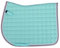 QHP Schabracke Florence extravagante Quadratsteppung 2 Zierkordeln (Warmblut DR, Ice Green)