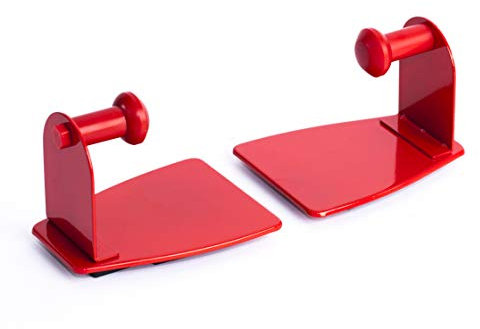 EHOMEA2Z Magnetic Paper Towel Holder Heavy Duty Steel Refrigerator Kitchen Fridge Bar Grill BBQ RV (Red, 1)