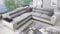 All4All Ecksofa Meggy III 210x127cm - Schlaffunktion - Bettkasten - L-Form - Couch - Eckcouch - Schlafsofa - Wohnlandschaft - Verstellbare Kopfstützen - Sofa - Polstersofa - Bett - Seite Links - 26