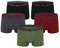FM London Lot de 5 boxers très doux, en bambou, sans étiquette, coupe élastique, pour homme