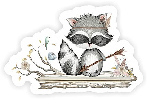 Farbklecks-Collection Musikboxregal Erweiterung Indianergeschichte Mini Waschbär