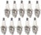 10 Pieces L7T Spark Plug for Blower Cutter Chainsaw Strimmer Strimmer Lawn Mower