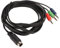 Câble Audio DIN, 9 Broches Mini DIN vers Câble 3,5 Mm Plug and Play Connexion Serrée Signal Clair pour Haut-Parleur