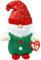 TY Beanie Boo Regular 15 cm Gnolan GNOME Green Xmas 2023