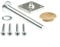 Jackson Woodturners Oak Handrail to Newel Post Fixing Kit
