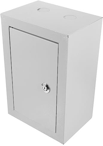 KONTONTY Watertight Electrical Box Box Electronics Case Electronics Enclosure Waterproof Case Metal Case Water Proof Case Wall Access Panels for Drywall Outdoor Cable Aluminum