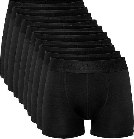 Resteröds 10er Pack Bamboo - Herren - Short/Pant - Viskose & Baumwolle
