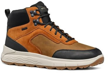 Geox U Spherica 4x4 B ABX, Scarpe da Ginnastica Uomo, Ocra B, 43 EU