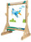 Hape Outdoor Staffelei, Kinderstaffelei für Draußen, aus witterungsbestädnigem Holz, ab 3 Jahren