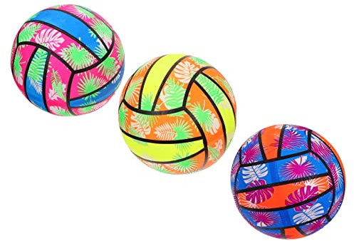 WOONEKY 3 Pièces Le Ballon Beach-Volley Jouet De Plage Volley-Ball Gonflable Volley- Aquatique PVC Gonflable Volley- ES ES Piscine Volley- Jouet De Volley-