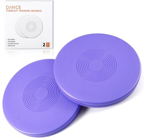 Rotatingpals 2 Stück Ballett-Drehbretter für Tänzer, Drehscheibe zum Tanzen, Pirouettenscheibe für Tänzer, Eiskunstlauf-Spinner mit Kordelzug-Tasche für Skaten, Gymnastik, Ballett zur Verbesserung des