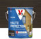 V33 Vernice per legno esterno nero carbone satinato, alta protezione 8 anni, alta resistenza idrorepellente e UV, resistente alle variazioni del legno, Ecolabel, resina di origine vegetale, 2,5 l