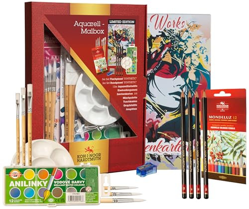 KOH-I-NOOR Kreativbox Aquarell - Malbox