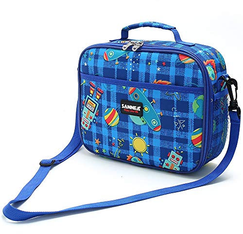 SAMERIO Lunchtasche für Kinder, Mädchen, isolierte Lunchbox, Tragetasche für die Schule