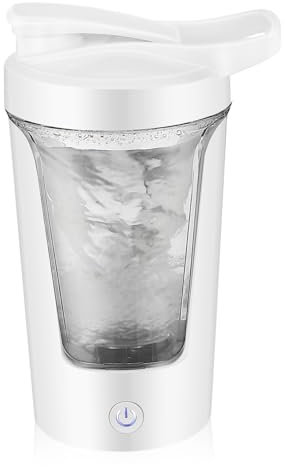 HOMOBABE Shaker Elettrica Ricaricabilper Proteine Tazza Miscelatrice Automatica per Bevande e Design Portatile e Facile da Usare