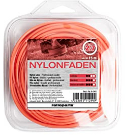 Mähfaden Copolymer 2,7mm 15m Trimmerfaden rund Nylonfaden