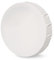Honsell 12030-Cadre, Toile à Peindre résistante l'huile, la Peinture Acrylique et la Technique du Pochoir, Coton, White, diamètre de 30 cm