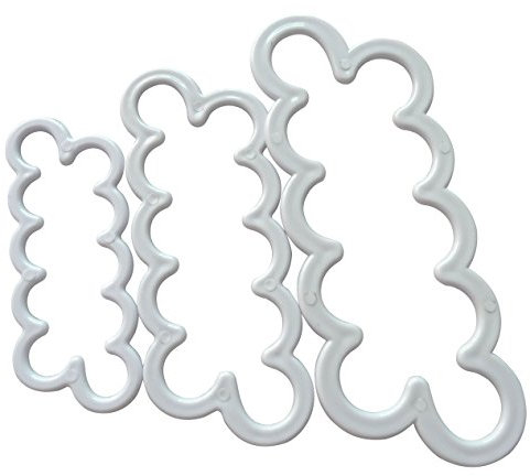 Penta Engel Kuchen dekorieren gumpaste Blumen Zucker Craft einfachste Rose Ever Cutter Fondant ROSE Maker 3pcs White