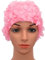 Medifier Cuffia da donna in stile rétro con petali floreali, ideale per piscina (Rosa2)